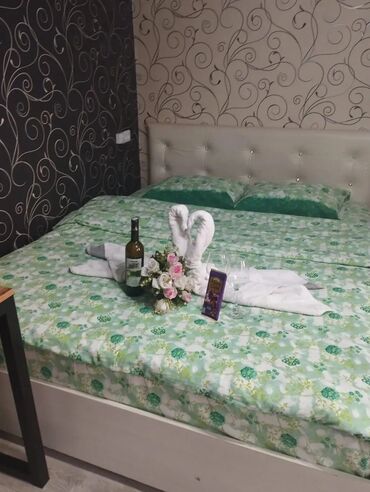 долгосрочная аренда квартир рабочий городок: 1 бөлмө, Душ кабинасы, Жаздык, жууркан-төшөк каптары, Кондиционер