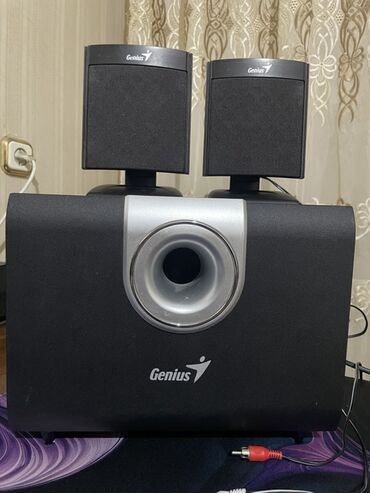 антенна домашняя для телевизора: Компьютерная акустическая система Genius 2.1 состоит из сабвуфера и