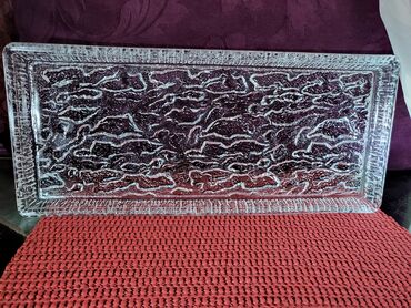 Ostalo posuđe: Tanjir tkz led. rucni rad,za posluzenje,serviranje,masivan. 80te na lalafo.rs — 1 Ostalo posuđe: Tanjir tkz led. rucni rad,za posluzenje,serviranje,masivan. 80te — 1