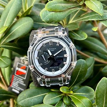 Casio G‑SHOCK GA‑2100 seriyası qol saatları - Korpus: səkkizguşəli