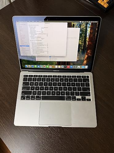 Ноутбуки Apple (MacBook): Макбук Эйр м1 16/256 гб Стоит новый аккумулятор В комплекте зарядка и — 7