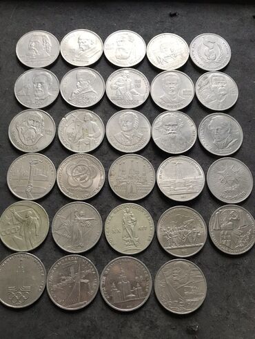 серебряная монета: Продаю рубли ссср за все