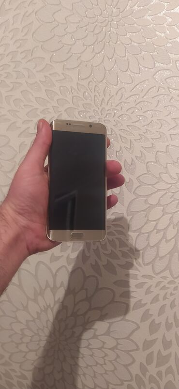 s7 edge ekran: Samsung Galaxy S6 Edge, 32 GB, rəng - Qızılı, Barmaq izi