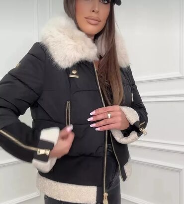 Zimske jakne: M, Jednobojni, Sa postavom, Veštačko krzno — 1