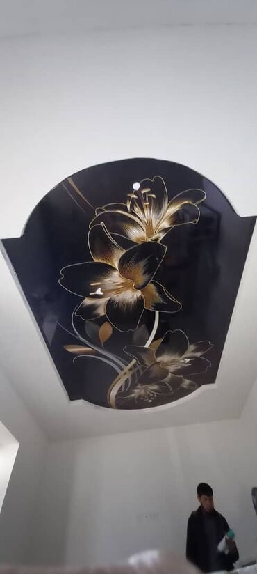 Натяжной потолок: Натяжной потолок Глянцевое, Матовое, 3D потолки Бесплатный замер, Гарантия, Монтаж — 9