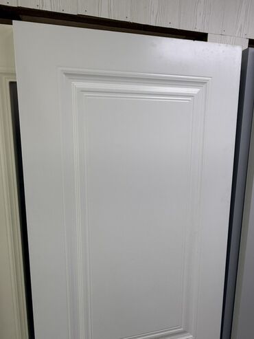 пластиковые двери межкомнатные: Межкомнатная глухая дверь, МДФ, Окрашенная, цвет - Белый