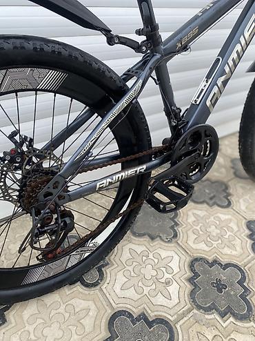 Dağ velosipedləri: ANMIER X855 dağ velosipedi - Çərçivə: yüngül lehimli (alüminium — 4