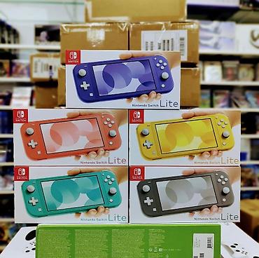 Nintendo Switch Lite – portativ oyun konsolu - Yalnız əl konsolu kimi