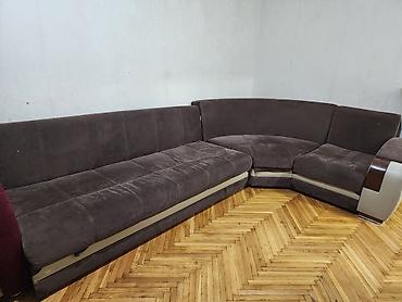 Divanlar: Künc divan, İşlənmiş, Açılan, Bazalı, Parça, Çatdırılma yoxdur — 3