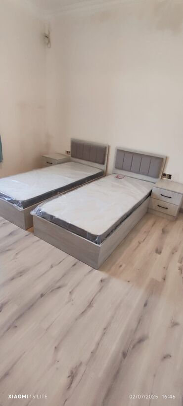 Ev üçün dekor: Yeni, Təknəfərlik çarpayı, Bazasız, Matras ilə, Siyirməsiz