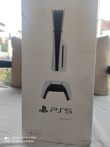 playstation avadanliq: PlayStation 5 istifadə olunmamış 1 TB 2 joystik ağ