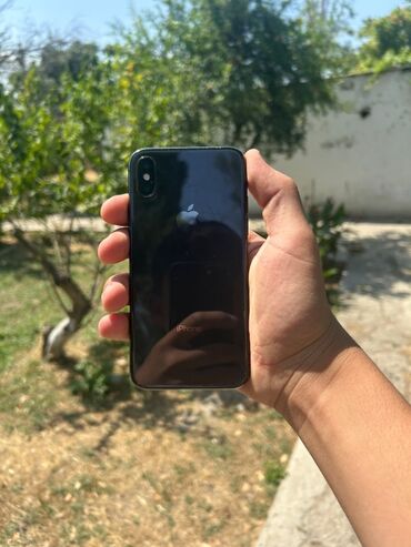 işlənmiş telefon qiymətləri: IPhone X, 64 ГБ, Черный, Отпечаток пальца, Face ID