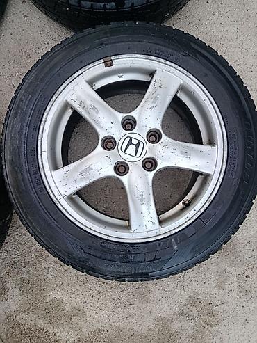 step wgn: Комплект из 4 колес Honda: оригинальные литые диски с шинами. - — 6