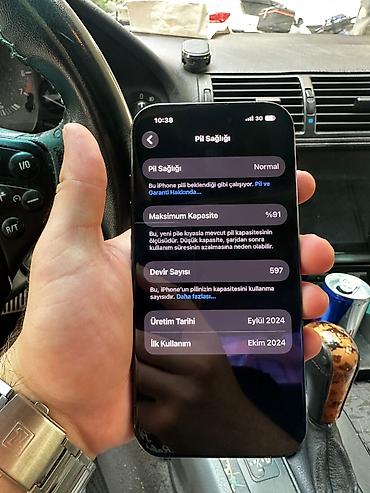 ayfon 7s: IPhone 16 Pro, 128 GB, Black Titanium, Face ID — 2