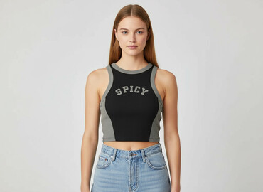 croop koszulka: Cropp, Women`s top, size S