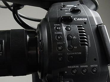 camera sony: Кинокамера Canon EOS C100 + Sigma 18-35 1.8 Art. Накамерный монитор — 8
