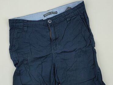 krótkie materiałowe spodenki: Niemowlęce spodnie materiałowe, 12-18 m, 80-86 cm, stan - Dobry