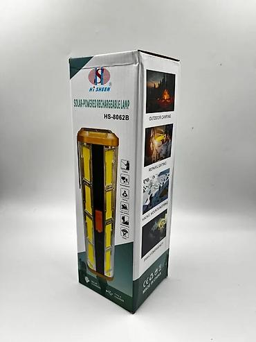 güneş enerjisi: Fənər 4 tərəfli 8062 Bu günəş enerjisi ilə işləyən çoxfunksiyalı LED — 3