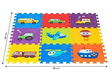 devojcica iz bora: PODLOGA ZA IGRU “PUZZLE VEHICLES” – iPlay (Šifra proizvoda: ) - Set — 6