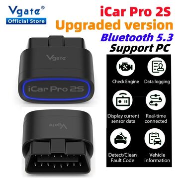 Alati za automobile: Vgate iCar Pro 2S OBD2 Bluetooth 5.3 za IOS Android Windows Vgate — 2