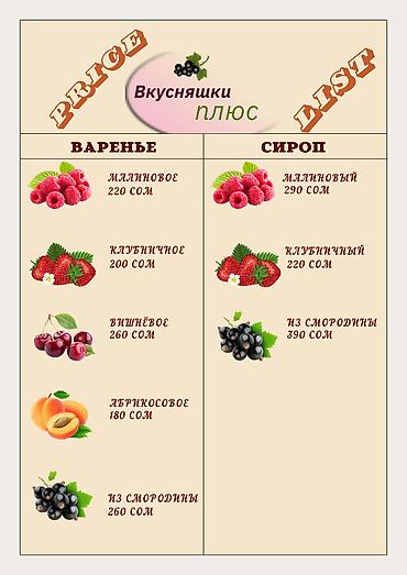 Масло, консервы: Варенье, сироп. Домашнее. Без консервантов. Без гмо. Прайс-лист в — 7
