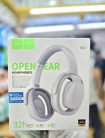 e book: Беспроводные наушники Hoco W67 Open Ear - Форм‑фактор: открытое ухо — 1
