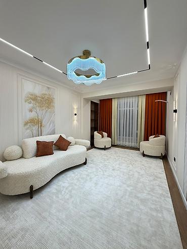 167: 3 комнаты, 85 м², Джал-15 Элитка, 5 этаж, Дизайнерский ремонт — 8