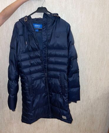 layka kurtka: Женская куртка Adidas, S (EU 36), цвет - Синий