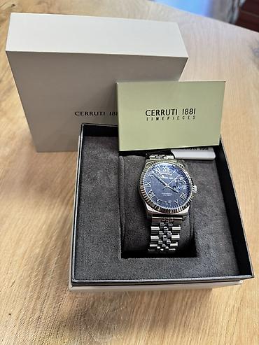 Aksesuarlar: CERRUTI 1881 kişi qol saatı – Timepieces kolleksiyası - Brend — 2