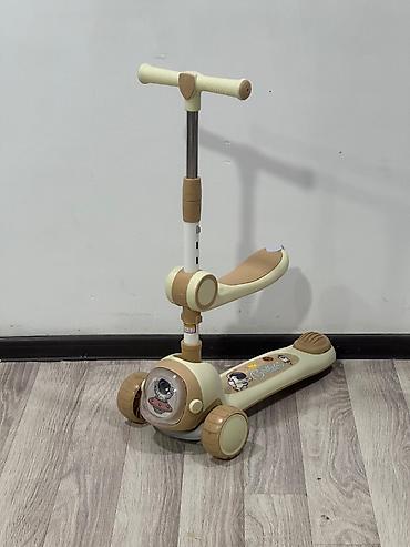 Samokatlar: 🛴 3 Təkərli Uşaq Samokatı (Oturacaqlı Model) 👧 Balacalar üçün həm — 5