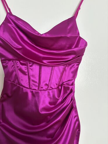 Haljine: A-Dress S (EU 36), bоја - Roze, Drugi stil, Na bretele