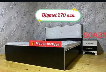 Çarpayılar: Yeni, İkinəfərlik çarpayı, Bazasız, Matras ilə, Siyirməsiz, Rusiya — 1