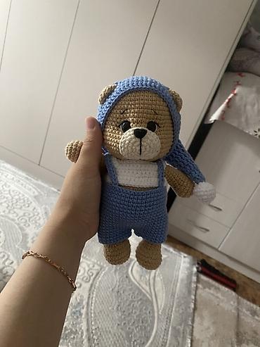 куклы ручной работы: На заказ Вязаные крючком игрушки амигуруми - Медвежата и зайчата — 3