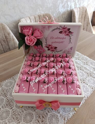 Xonça: Heri xoncasi;Toy,xina,nisan,heri,elcilik,40 gunluk,ad gunu,xestexana — 4