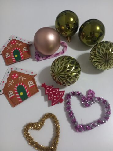 Praznična dekoracija: Set ukrasa, bоја - Šareno, Novo — 8