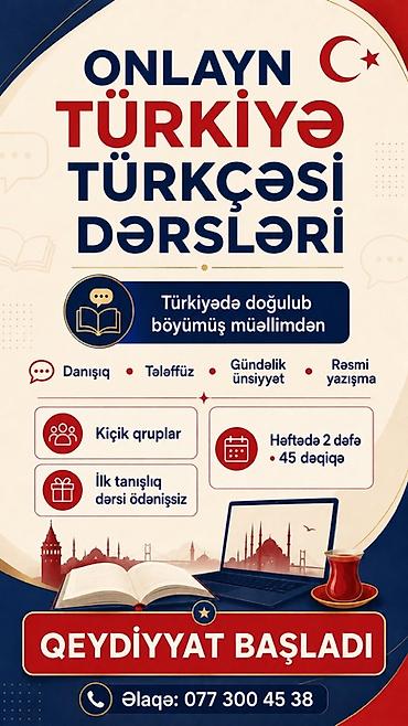 hakim: Xarici dil kursu, Türk dili — 1