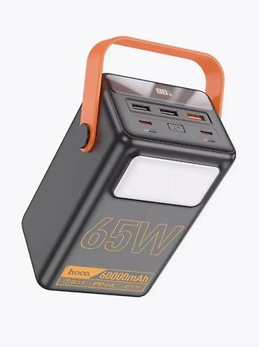 Внешние аккумуляторы: 🔋 Power Bank HOCO J110A — 60000 mAh, PD 65W Мощный внешний аккумулятор — 1