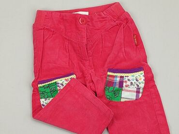 spódniczka czerwona dziewczęca: Baby material trousers, 6-9 months, 68-74 cm, Name it, condition - Very good