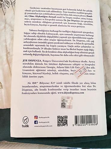 dr kong: Məhsul: Kitab – “Kendiniz Olma Alışkanlığını Kırmak” (Dr. Joe — 2