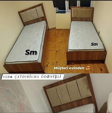 Çarpayılar: Yeni, Təknəfərlik çarpayı, Bazasız, Matras ilə, Siyirməsiz — 30