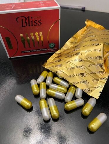 Витамины и БАДы: Блисс Bliss Капсулы для похудения Bliss Gold Мощная