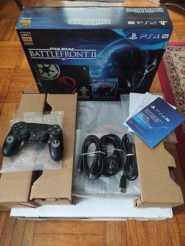 PS4 (Sony Playstation 4): 🎮⭐ PS4 PRO 1TB – Star Wars Battlefront II Limited Edition 📞 Ako vam — 5