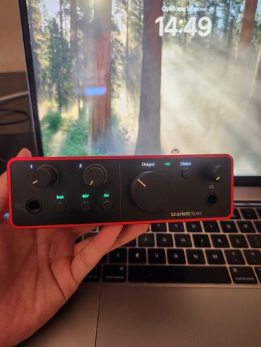 документ сканеры для проекторов redleaf: Focusrite Scarlett Solo 4th gen Состояние: БУ (покупал в декабре