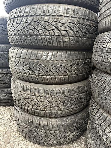 295 80: Шины 235 / 55 / R 18, Зима, Б/у, Комплект, Легковые, Германия, DUNLOP — 1