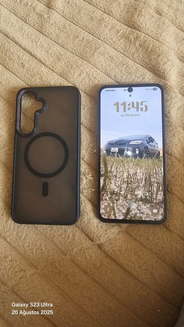 samsun s24: Samsung Galaxy S24, 256 ГБ, цвет - Серый, Сенсорный, Отпечаток пальца, Беспроводная зарядка