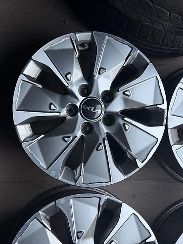 work r18: Литые Диски R 16 Kia, Комплект, отверстий - 5, Б/у — 3
