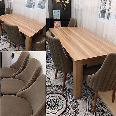 xalca satiram: Masa dəsti satılır 350₼. Açılmır. 6 oturcağı var.Ünvan — 1