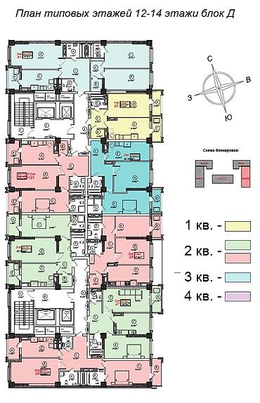 12: 2 комнаты, 78 м², Асанбай мкр Элитка, 12 этаж, ПСО (под самоотделку) — 4