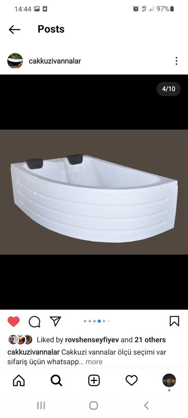 Vannalar: Yeni Vanna, Akril, Pulsuz çatdırılma -da lalafo.az — 3 Vannalar: Yeni Vanna, Akril, Pulsuz çatdırılma — 3