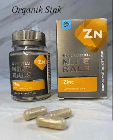 devit 3 ampul 300.000 qiymeti bakida: Məhsul: Essential Minerals – Zinc (Orqanik Sink) Forması: Kapsul